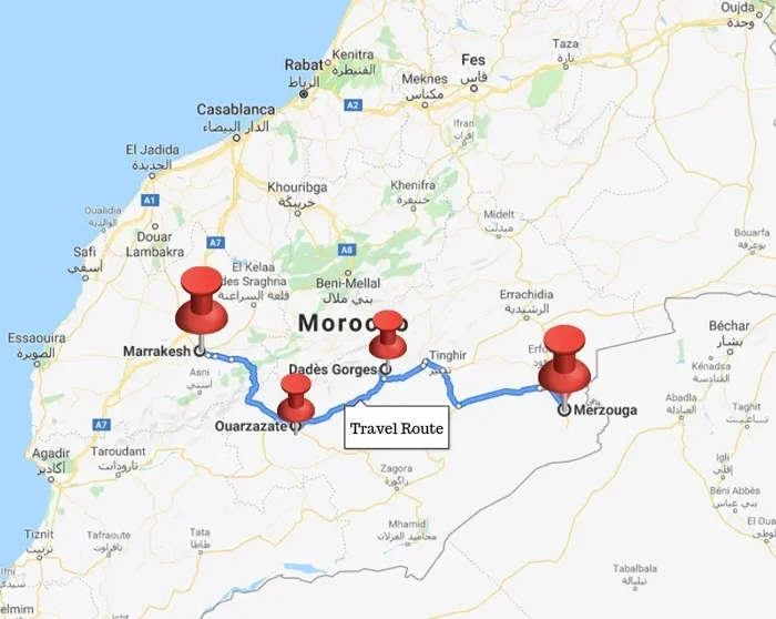 Excursion De 12 Dias Desde Marrakech a Merzouga