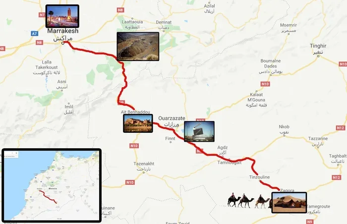 Tour Di 11 Giorni Da Marrakech a Zagora